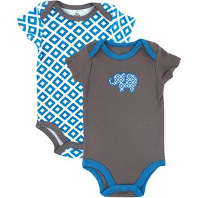 Yoga Sprout Cotton Bodysuit, 5 Pack, Mountains, 12-18 Months in Kuwait