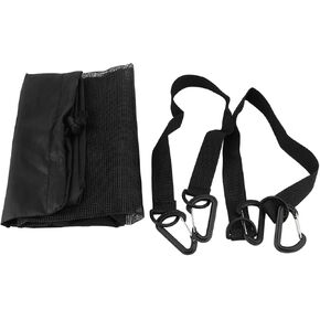 Boat Trash Bag, Portable Boat Trash Can,Portable Round Cylinder Style Garbage Container Mesh Dry Trash Storage Bag with Carry Handle and Hanging Hook in Saudi Arabia