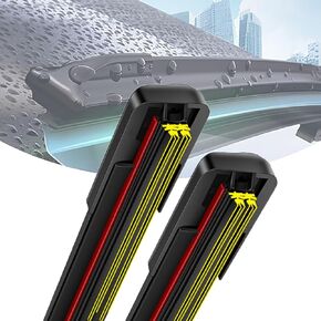 2PCS Windshield Wiper Blades for Mercedes Benz GLE Class AMG GLE 63 C292 AMG GLE 63S C292 Coupe, All-Season Beam Wipers, Rubber Front Wipers Blade, Quiet Streak Free Performance, Easy Install in Kuwait