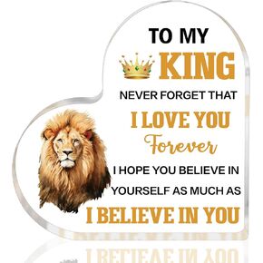I Love You Gifts for Her Wife Couples Birthday Unique Gift Ideas for Girlfriend Valentines Present Keepsake Desk Home Decor Acrylic Plaque in Saudi Arabia