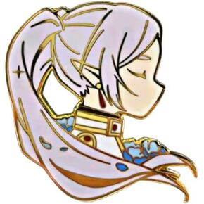 شارة دبوس من المينا من Frieren Beyond Journey's End Anime Manga Himmel مقاس 1.6 بوصة in Kuwait