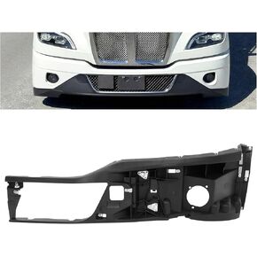 KUAFU Pair Front Bumper Reinforcement Compatible with 2022 + T680 Next Gen w/Fog Light Holes Plastic(PP) Inner Bumper Support Cover Black Driver & Passenger Side in Saudi Arabia