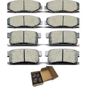 Brake Pads Kits |FOR Honda CRV 2005 2006 ALL MODE| 2012 2013 2014 2015 2016 For Honda CR-V FWD | 8pcs Front Rear Ceramic brake pads D914 D1086 CCTECHMASS in Kuwait