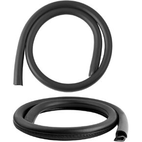 2PCS 2.62Ft Car Door Weather Stripping Rubber,U-Shape Thickened Car Door Seal Strip Rubber Edge Trim for Noise Reduction,Dustproof Push-in Cars Doors Rubbers Seal Strip in Kuwait