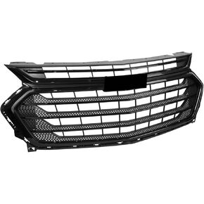 Suitable for Gloss Black Front Bumper Grille for Chevrolet Traverse (2018-2021) - Upper Chrome Grill, OEM Part #84297944 in Kuwait