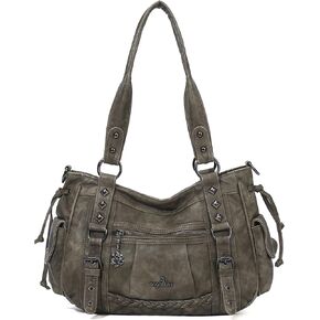 Angel Kiss Shoulder Bag For Women Multi Pocket Retro Hobo Handbags Satchel Tote Bag in Kuwait