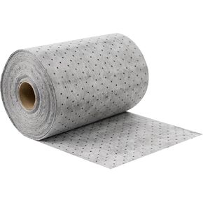 لفة وسادات ماصة للزيت، حصيرة ماصة للزيت مقاس 15 بوصة × 50 بوصة شديدة التحمل لتسربات وقطرات المرآب الصناعية، ماص تنظيف انسكابات البولي بروبيلين 6 أونصة in Kuwait