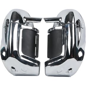 Left and right Vented Fairing Lower Kit Fit for 1983-2013 Harley Davidson Touring Road King Electra Glide Ultra Limited Ultra Classic Street Glide CVO and Trike models Chrome in Kuwait