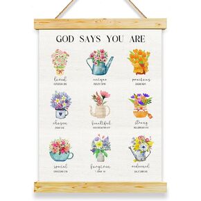 ديكور جدار الحضانة السخيفة بالألوان المائية، ديكور الحضانة المسيحية للأطفال الصغار غرفة نوم الصبي الصغير ديكور الحضانة، علامة جدار التأكيد in Kuwait