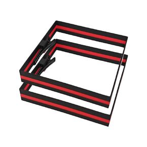 زوج من ثلاثية الأبعاد المطبوعة الموسيقى تأثيري الدعائم دبوس الشعر أغطية الرأس مشبك شعر سماعة الرأس الأخضر الشعر المستقبل زي أغطية الرأس مقاطع مربعة in Kuwait