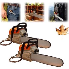Mini Chainsaw Keychain Portable Chainsaw Key Ring, Outdoor Tool Themes Pruning Firefighting Chainsaws with Realistic in Kuwait