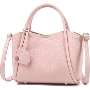 محفظة صغيرة تمر بالجسم للنساء، حقيبة يد صغيرة من الجلد الصناعي مع مقبض علوي وحزام قابل للتعديل، حقيبة كتف أنيقة in Kuwait