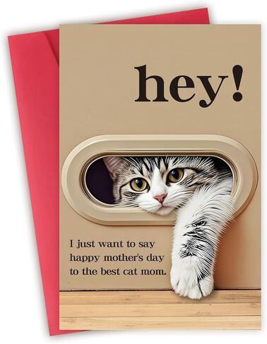 هدايا بطاقة عيد الأم المضحكة للأم والجدة والجدة، بطاقات عيد الأم للنساء، بطاقات عيد الأم هدية لها من ابنتها in Kuwait