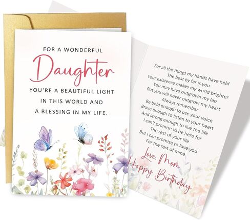 Supoeguk Sentimental Birthday Card for Son Adult, Poem Son Birthday Card from Mom Dad, There's No One in The World Like You... in Saudi Arabia