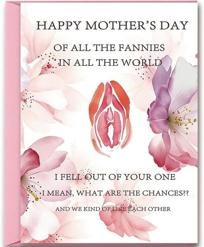 OJsensai Funny Mother's Day Card for Mom, Cute Mom Inquiry Humor Card from Daughter Son, Happy Mothers Day Mom Appreciation Card in Saudi Arabia