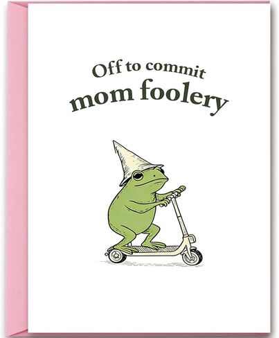 OJsensai Funny Mother's Day Card for Mom, Cute Mom Inquiry Humor Card from Daughter Son, Happy Mothers Day Mom Appreciation Card in Saudi Arabia