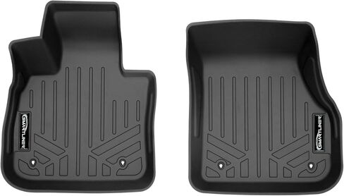 SMARTLINER All Weather Custom Fit Floor Mats 2 Row Liner Set Black Compatible with 2016-2022 BMW X1 / 2018-2022 BMW X2 in Saudi Arabia