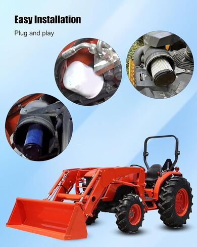 طقم فلتر متوافق مع Kubota L3240HST L3540HST L3940HST L4240HST L4400HST L4310 L4330 L4400H L45 L4610DT-HST-C، استبدل TA040-93230 TA040-93220 HH164-32430 TA040-37710 15521-43160 HHTA0-59900 in Kuwait