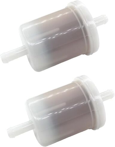 حزمة AISEN مكونة من 2 فلتر وقود من البلاستيك الشفاف مقاس 5/16 بوصة لـ 12581-43010 12581-43012 كوبوتا T1600 Tg1860 Zd28 Zd321 Zd323 Zd1021 Zd1211 Zg222 F932 in Kuwait