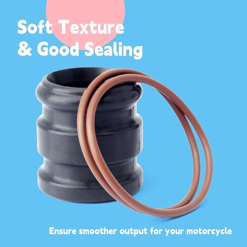 3JE-14615-00-00 Expansion Chamber to Silencer Coupler Seal and Spring Kit Replacement for Yamaha YZ 250 cc 2-Stroke Exhaust YZ250 & YZ250X Motorcycle 2001 & Up Replace 3JE-14615-01-00 in Kuwait