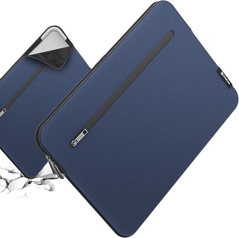 حافظة كمبيوتر محمول Smatree SlimPro مقاس 16 بوصة Lenovo ThinkPad E16 Gen 2/1، حقيبة كمبيوتر محمول Lenovo مع جيب ملحقات سريع الوصول، تصميم زاوية فائقة حاصل على براءة اختراع، أزرق (S619B) in Saudi Arabia