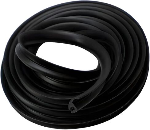 1.7M/5.6Ft Car Windshield Cowl Rubber Seal Strip, Cuttable Auto Front Rear Windshield Seal Strips, Vehicle Weather Stripping Window Door Sealing Molding Trim Strips for SUV Truck (1PC) in Kuwait