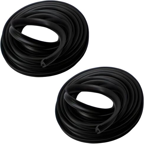 1.7M/5.6Ft Car Windshield Cowl Rubber Seal Strip, Cuttable Auto Front Rear Windshield Seal Strips, Vehicle Weather Stripping Window Door Sealing Molding Trim Strips for SUV Truck (1PC) in Saudi Arabia