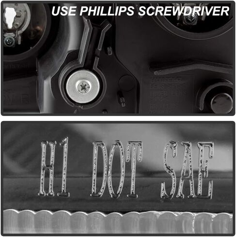 ACANII-For 2005-2006 Honda CRV C-RV المصابيح الأمامية المصابيح الأمامية السوداء JDM نمط استبدال زوج مجموعة السائق والركاب in Kuwait