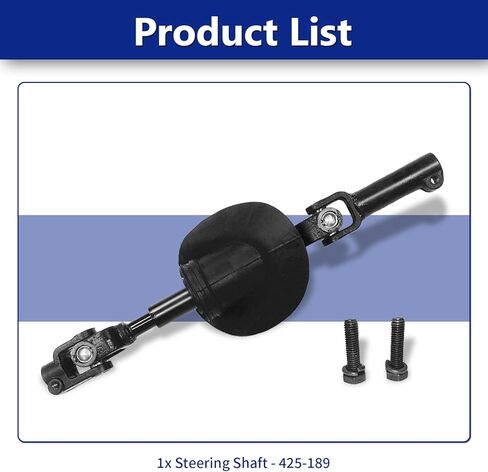 Steering Shaft, Replacement for Steering Intermediate Shaft Columns Compatible with 2006-2011 Chevrolet HHR - 425-189 in Saudi Arabia