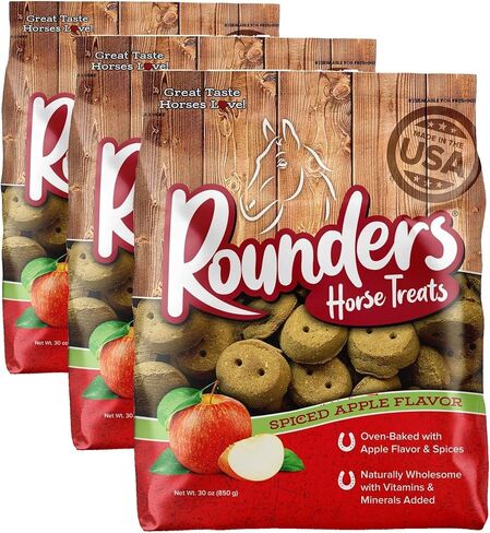 Kent Nutrition Group-Bsf 1537 Apple Rounder'S Horse Treat, 30 Oz in Saudi Arabia