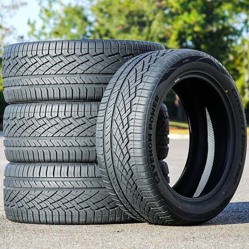 Set of 4 (FOUR) Venom Power Covert Grip ASP Truck/SUV All-Season Performance Radial Tires-305/45R22 305/45/22 305/45-22 118V Load Range XL 4-Ply BSW Black Side Wall UTQG 520AAA in Saudi Arabia