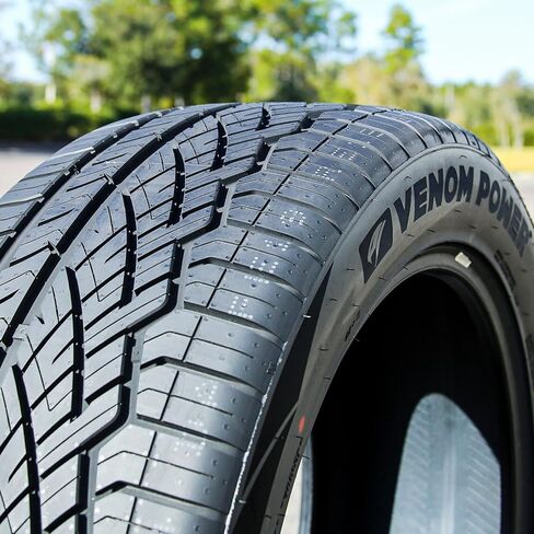 Set of 4 (FOUR) Venom Power Covert Grip ASP Truck/SUV All-Season Performance Radial Tires-305/45R22 305/45/22 305/45-22 118V Load Range XL 4-Ply BSW Black Side Wall UTQG 520AAA in Saudi Arabia