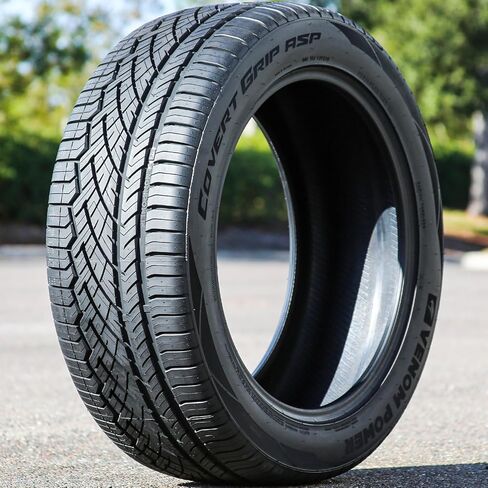 Set of 4 (FOUR) Venom Power Covert Grip ASP Truck/SUV All-Season Performance Radial Tires-305/45R22 305/45/22 305/45-22 118V Load Range XL 4-Ply BSW Black Side Wall UTQG 520AAA in Saudi Arabia