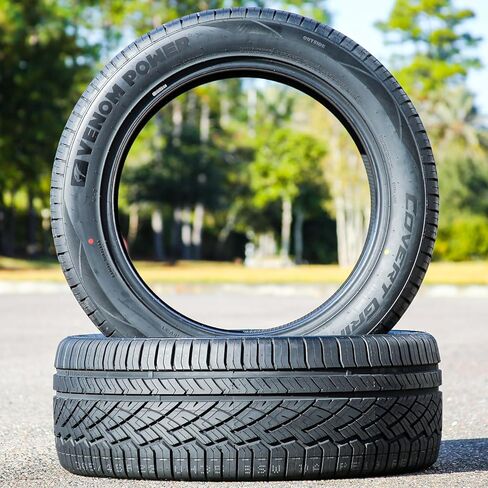 Set of 4 (FOUR) Venom Power Covert Grip ASP Truck/SUV All-Season Performance Radial Tires-305/45R22 305/45/22 305/45-22 118V Load Range XL 4-Ply BSW Black Side Wall UTQG 520AAA in Saudi Arabia
