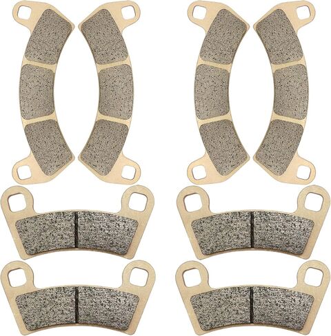Sintered Front & Rear Brake Pads for Polaris General 1000 XP 4 2020 2021 2022 2023 2024 General-XP-4-1000# 2206231 2203318 2208936 in Saudi Arabia