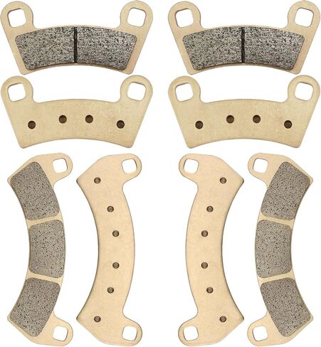 Sintered Front & Rear Brake Pads for Polaris General 1000 XP 4 2020 2021 2022 2023 2024 General-XP-4-1000# 2206231 2203318 2208936 in Saudi Arabia