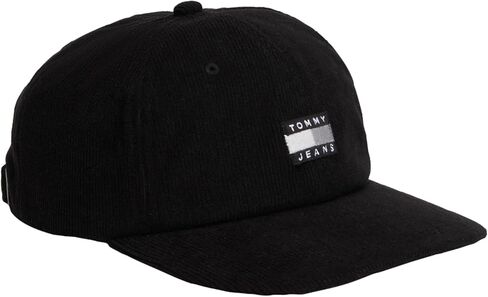 Tommy Jeans Men's Tommy Jeans Hats for Men | Corduroy Logo Adjustable Baseball Cap in Kuwait