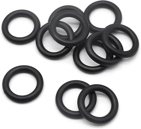 50Pcs EPDM o Rings CS 4mm OD 12~150mm Acid and Alkali Resistance Water Friction o-ring Black(OD 31mm ID 23mm) in Saudi Arabia
