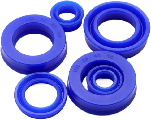 5Pcs ID 8~19mm UN Radial Shaft Hydraulic Seal (IDxODxTHK) Polyurethane Piston Shaft Piston Rod PU Single Lip U Cup Oil Seals(8x16x4(5pcs)) in Saudi Arabia