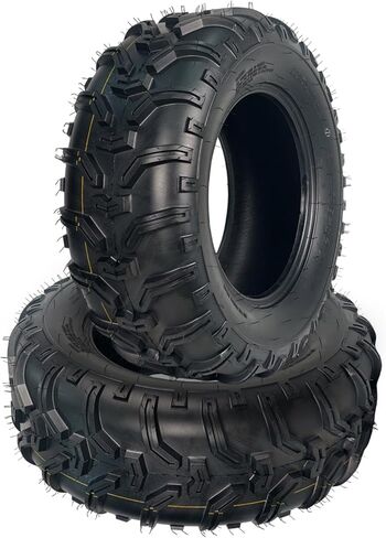Heavy Duty 6-Ply 24x8x12 ATV/UTV All Terrain Tire Set, Tubeless, 2-Pack – Superior Grip on Mud, Snow, Trail, Dirt & Sand – Fits Quad, Golf Cart – Durable, Puncture-Resistant Replacement in Kuwait