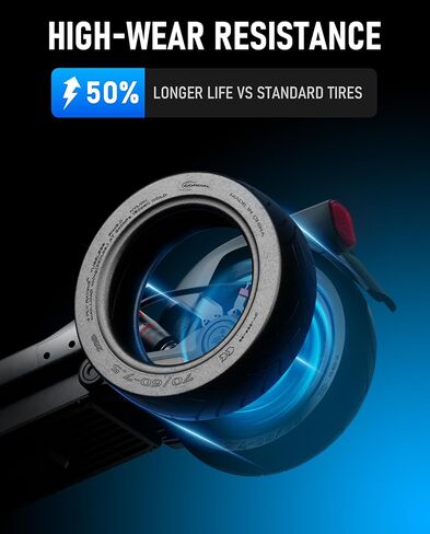 إطار بدون أنابيب ذاتي الغلق مقاس 11 بوصة 70/60-7.5 متوافق مع Segway Ninebot MAX G3، إطار خارجي جيلي غير قابل للانزلاق، عجلة بديلة أصلية، ملحقات أجزاء عجلة الطرق الوعرة in Kuwait