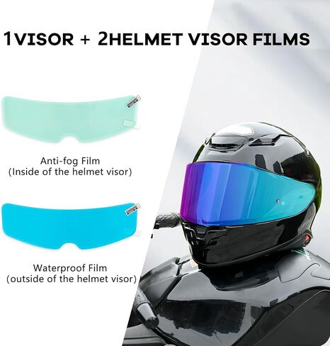 XINGWU Motorcycle Helmet Visor for Sedici Strada 2 Strada 3 LS2 FT2 VECTOR FF801 FF397 with Anti-fog Rainproof Helmet Film Face Shield Motorcycle Helmet Accessories Visor Replacement (Red) in Saudi Arabia