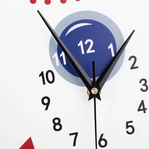 Large 3D Rocket Wall Clock,Kids Wall Clocks,Mute Wall Clock Silent Hanging Clocks Creative Hanging Clock For Teacher Classrooms Or Children Bedrooms Kids Unique Gifts Pendulum Children's Bedroom in Saudi Arabia
