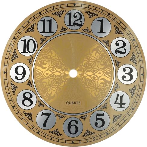 ساعة حائط من الألومنيوم لاستبدال الوجه على مدار الساعة للحرف اليدوية بقطر 7 بوصة وأرقام عربية على مدار الساعة وأجزاء بديلة لوجه الساعة DIY ساعة حائط in Kuwait