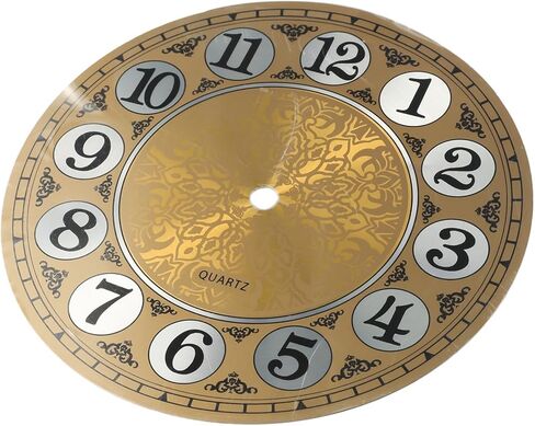 ساعة حائط من الألومنيوم لاستبدال الوجه على مدار الساعة للحرف اليدوية بقطر 7 بوصة وأرقام عربية على مدار الساعة وأجزاء بديلة لوجه الساعة DIY ساعة حائط in Kuwait