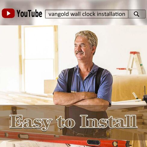 VANGOLD Frameless DIY Wall Clock 3D Mirror Wall Clock Large Mute Wall Stickers for Living Room Bedroom Home Decorations in Kuwait