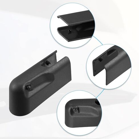 ACROPIX Rear Windshield Wiper Arm Nut Cover Cap 7044627 Fit for Mini Cooper R50 R53 - Pack of 1 Black in Saudi Arabia
