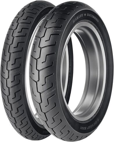 Dunlop Harley-Davidson K591 Rear Motorcycle Tire 150/80B-16 (71V) - Fits: Harley-Davidson CVO Dyna Wide Glide FXDWGSE 2002 in Saudi Arabia