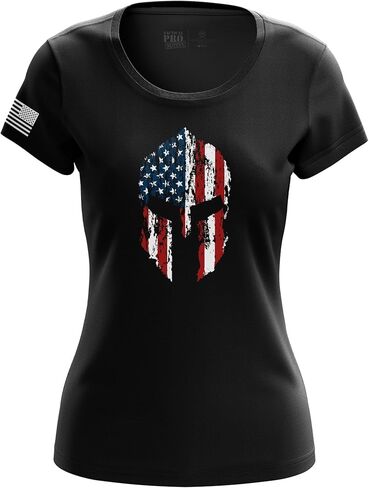 Tactical Pro Supply Patriotic Flag Women's T Shirt in Kuwait