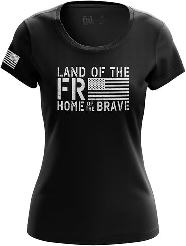 Tactical Pro Supply Patriotic Flag Women's T Shirt in Saudi Arabia